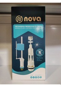 Resim Nova Klozet İç Takım Basmalı Beyaz 