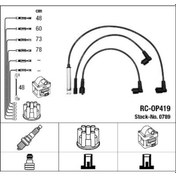Resim NGK 0789 (RC-OP419) Buji Kablosu Set Astra F C14nz 1212607 RCOP419 (WA871783) 
