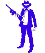Resim Dijitonline Mafya, Gangster Duvar Sticker - Home Sticker - Duvar Sticker 