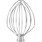 Resim Leasetake K5aww Tel Çırpma Teli Çelik Tel Çırpma Teli Paslanmaz Çelik Yumurta Çırpma Mikseri Karıştırma Başlığı 5qt American Kitchenaid İçin 