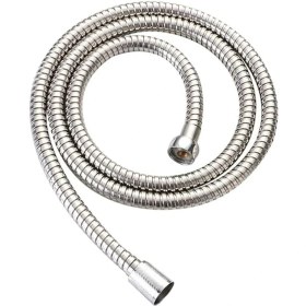 Resim Home Spiralli Örgülü Duş Hortumu,banyo Duş Hortumu (1,5 Metre) (Krom) 