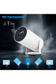 Resim vooka Projeksiyon Cihazı 4K Projektör+Oyun 2in1 Pro Projektör 