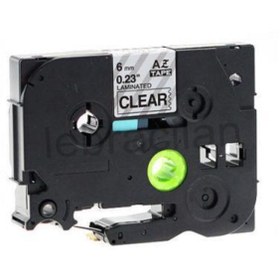 Resim photo print Brother P-touch Muadili Şeffaf Etiket 36 Mm Tze-tape Aze161 