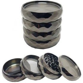 Resim Siyah 56 MM Grinder Herbal Öğütücüsü Parçalayıcı Rb81sy 