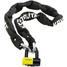 Resim Kryptonite New York Legend Chain1515 14,5mm X 150cm & New York Disk Kilit-71611 
