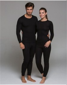 Resim Thermoform Heavy Termal İçlik Unisex Termal İçlik Takım Hzt1001 Siyah Hzt1001 Siyah 