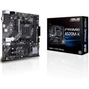 Resim ASUS PRIME A520M-K, 2xDDR4, 1x M.2, D-SUB, HDMI, AM4 Soket Anakart 