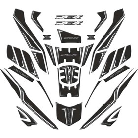 Resim Gogo Tank Pad Set 004 Honda Pcx 2025 