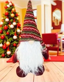 Resim Yenigeldi 1 Adet 50 Cm Gnome Yılbaşı Noel Şans Cücesi Süs Dekorasyon Yılbaşı Ağaç Ve Masa Süsü, Kırmızı 