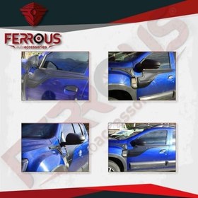 Resim Generic Dacia Duster Yarasa Dodik Kapı Koruma Seti 2018 ve Üstü, Siyah, ABS Plastik, Boyalı ABS Plastik, Tekerlek Kutusu, Kapı, Pencere, Oluk, Yan Gövde 