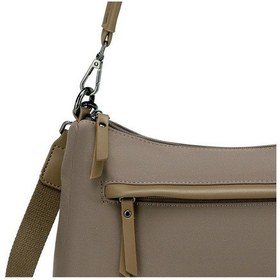 Resim Smart Bags Twill Dimi Kumaş Kadın Omuz Çantası 3325 Kahve 