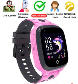 Resim Jetzu 4g Görüntülü Konuşma Özellikli ve Gps Konum Takipli Sim Kartlı Akıllı Çocuk Saati (Btk Kayıtlı-Yerli Üretim) 