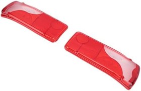 Resim 2pcs şasi Kabini Arka ışık Lens, Şok Geçirmez Abs Malzemeli 5 Serisi P R Kabinleri, Artan Görünürlük Için Net Kuyruk ışık kapağı Değiştirme 