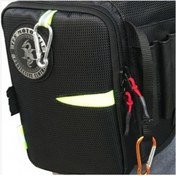 Resim Genel Markalar Motosiklet Bel Bacak Çantası Impertex Kumaş Cep Oyuntulu Halkalı Çanta Leg Bag 