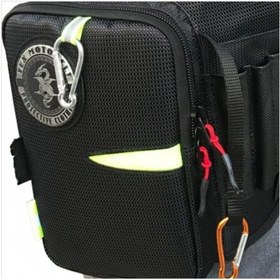 Resim Genel Markalar Motosiklet Bel Bacak Çantası Impertex Kumaş Cep Oyuntulu Halkalı Çanta Leg Bag 
