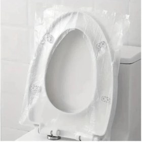 Resim Kuzgun Ticaret Hijyenik Tek Kullanımlık Klozet Kapağı Poşeti 50 Adet 