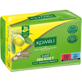 Resim Komili Islak Havlu 3x60 