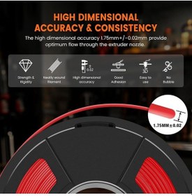 Resim Hyper Speed Pla Filament Mavi 1 Kg 1.75 Mm Uyumlu 3d Yazıcılar İçin Flement Fılement Flament 