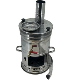 Resim Paslanmaz 304 Çelik 5 Litre Semaver 