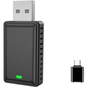 Resim Xindoker Kablosuz Carplay/android Auto Dönüştürücü, Usb Araç Bilgi Eğlence Sistemi Entegresi, Kırmızı C Tipi Bağlantı, Otomatik Bağlanma, Plug & Play 