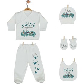 Resim Pia Baby Gl 1943-06 Isme Özel Yastık Battaniye Zıbın Set 