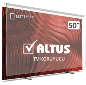 Resim ALTUS AL50L89905B Tv Ekran Koruyucu - Altus 50\ inç 126 Ekran Koruma Paneli AL50L 8990 5B 