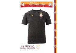 Resim Galatasaray Lisanslı Puma A Takım Antrenman 5 Yıldız T-Shirt Şal Atkı Hediyeli 