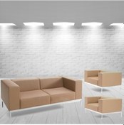 Resim Koltukstilim H-84 Ofis Oturma Grubu Kahverengi 