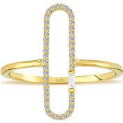 Resim Lova Pırlanta Trombon Yüzük - 1030301 