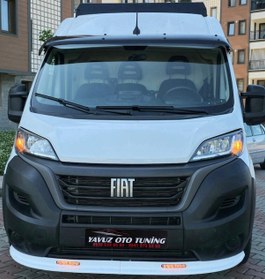 Resim Peugeot Boxer 2014+ Sarı Işıklı Ön Tampon Lip/karlık Abs 2 Prç 