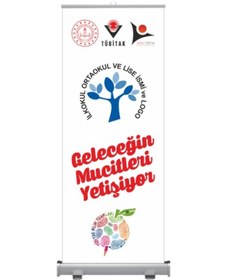 Resim Bilim Fuarı Roll Up Banner-2 Tek Ebat 