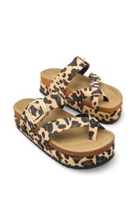 Resim Riccon Kadın Parmak Arası Terlik 0012703 Leopar - Leopar / 