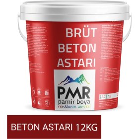 Resim PMR Pamir Boya Brüt Beton Astarı 3.5kg - Sıva Tutucu Taneli 
