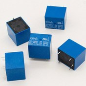 Resim 5 adet SRD- 5VDC-SL-C SRD-12VDC-SL-C SRD-24VDC-SL-C Röleler 5 Pinli PCB Tipi DC 5V 12V 24V 10A 250VAC Güç Rölesi 