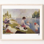 Resim Asnières'de Yıkananlar, Poster 