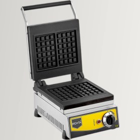 Resim Remta Döküm Kare Model Waffle Makinası Elektrikli - W10 