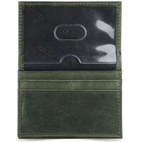Resim Guard Leather Guard Antik Yeşil Deri Kartlık Çok Renkli 