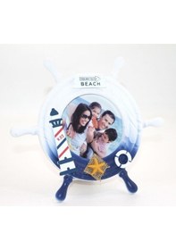 Resim Ahşap Marin Dümenli Çerçeve Model 2 Renkli 