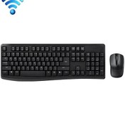 Resim Sones Rapoo X1800pro 104 Tuşlu Su Geçirmez Multimedya Kablosuz Klavye Fare Seti Siyah 