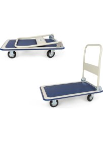 Resim 300 kg Katlanabilir Yük ve Paket Taşıma Arabası 