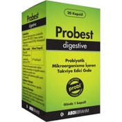 Resim Probest Digestive Probiyotik Mikroorganizma İçeren Takviye Gıda 20 Kapsül 