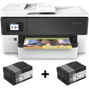 Resim HP Officejet Pro 7720 Çok Fonksiyonlu A3 Yazıcı (EKSTRA 1 SET ORJİNAL KARTUŞ HEDİYELİ) 