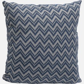 Resim Premier Home Zigzag Şönil Kare 45x45 cm Minderler Mavi 