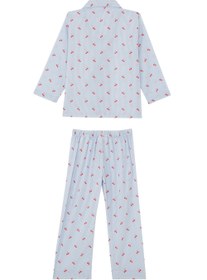 Resim Pamuklu Çocuk Pijama Takımı - 5-6Y 