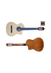 Resim Agustini Hg39Ce-201N Elektro Klasik Gitar-Kılıf ve Pena 