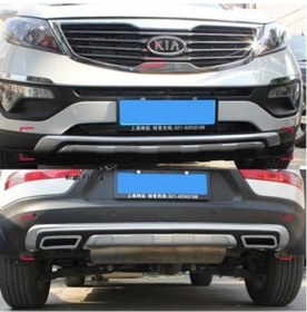 Resim Autogp Kia Sportage R Difüzör Ön Ve Arka Koruma 2010 / 2015 