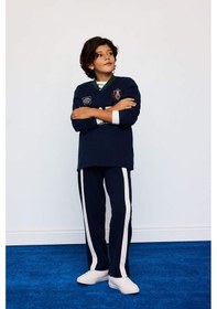 Resim Defacto Erkek Çocuk 2li Takım Baskılı Sweatshirt Eşofman Altı G4387a825wnnv256 Lacivert-nv256 