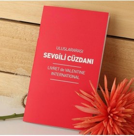 Resim Sevgiliye Hediye Uluslararası Sevgili Cüzdanı 