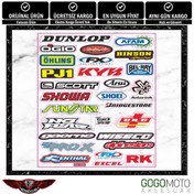 Resim Gogo A4 Sticker Araı Shoeı Dunlop Afam Tasarım 