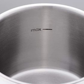 Resim Flora 6 Lt Siyah Düdüklü Tencere 